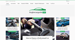 Desktop Screenshot of angkorcarguide.com
